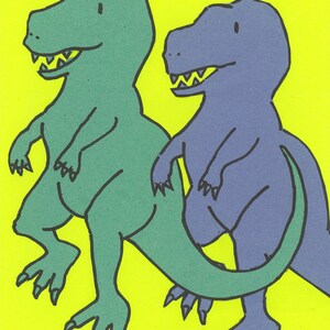 DINOSAURIE-T-SHIRT, Populära T-shirts, Premiumtryckt T-shirt, T-Rex-T-shirt, Slitstark bomull digitaltryckt dinosaurie-bekväm T-shirt bild 6