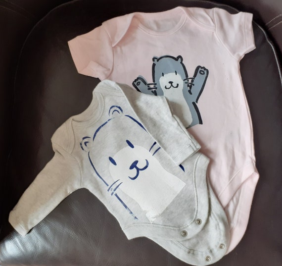 printed baby bodysuit