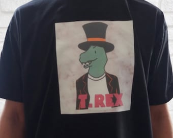 Camiseta de dinosaurio adulto, camiseta T Rex, camiseta Tyrannosaurus Rex, ENVÍO GRATIS