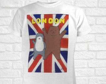 Camiseta de Londres, camiseta de recuerdo de Londres