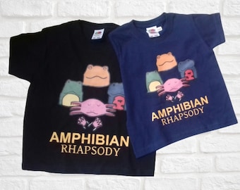 Camiseta infantil: Rapsodia de anfibios