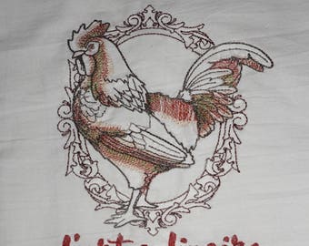 L'art culinaire (Art of Cooking) Flour Sack Towel