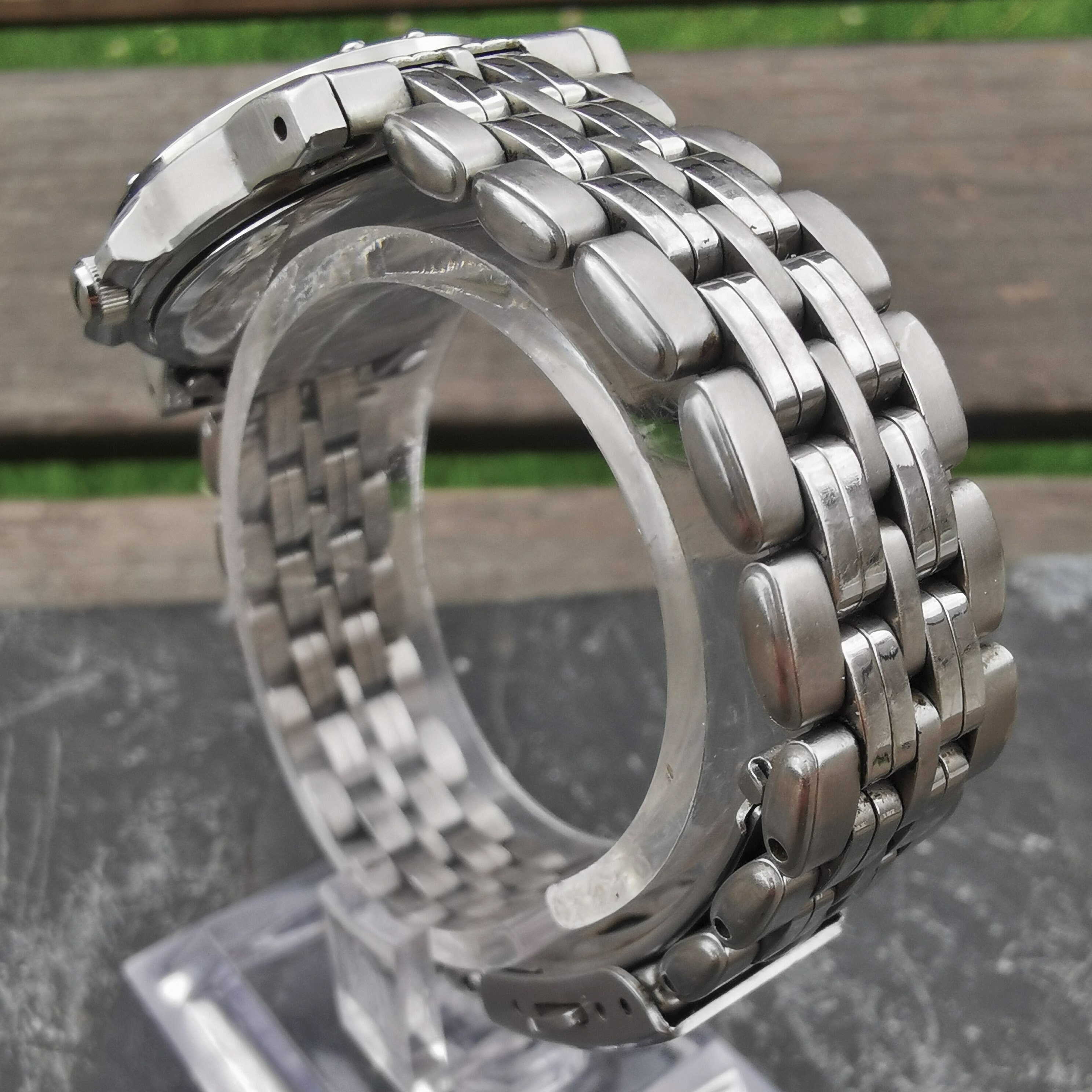 Montre Vintage Kenneth Cole New York Pour Femme - Fonctionne Avec Nouvelle Pile, Acier Inoxydable