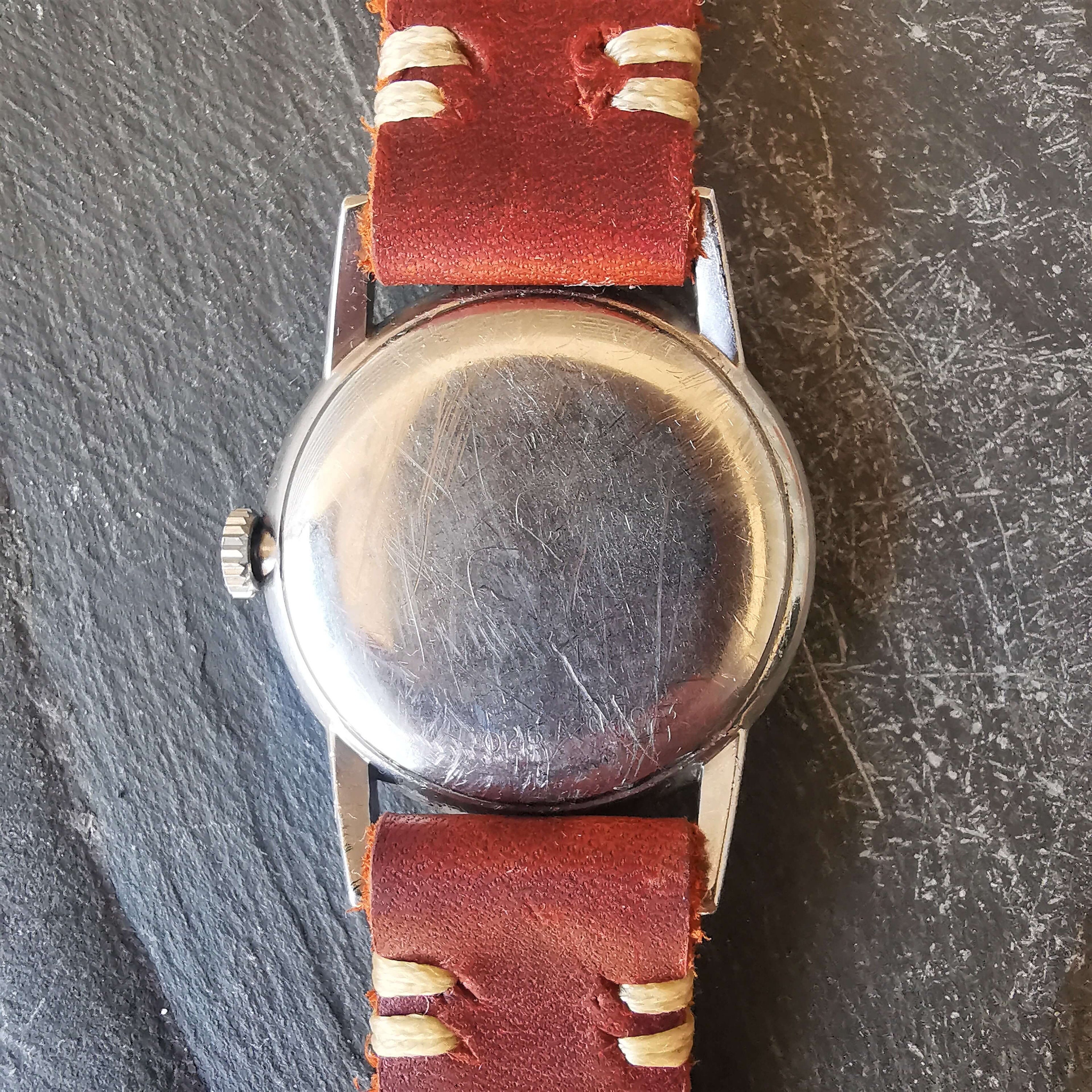 Vintage Zenith Victorious Stainless Steel Mechanical Watch // With