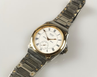 Men's Vintage Seiko Silver Wave Watch 2628-0060//2 Jewel Cal Men's Vintage Seiko Silver Wave Watch 2628-0060//2 Jewel Cal