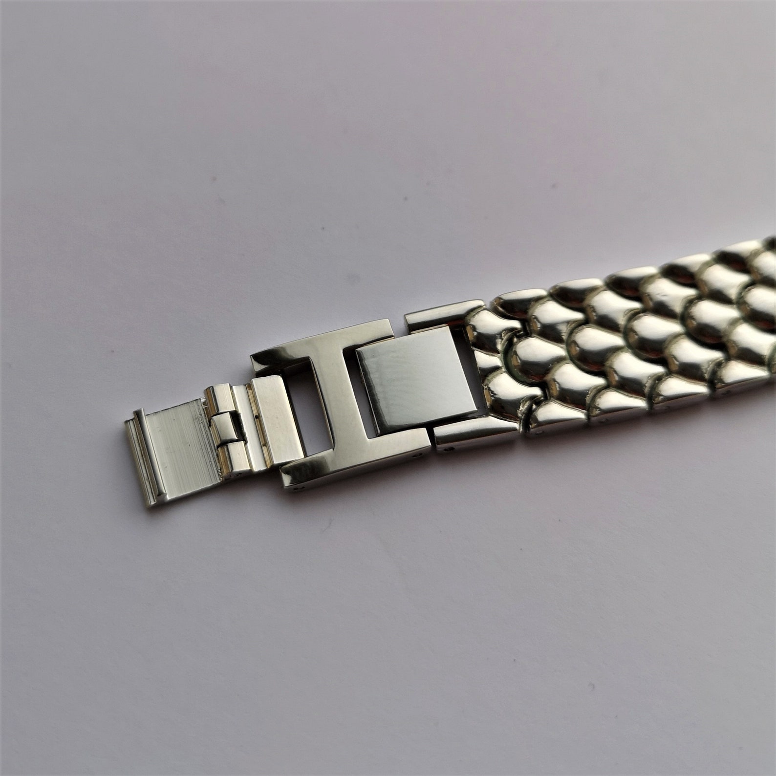 Silver Stainless Steel Wrist Watch Band Bracelet Extender With Etsy UK