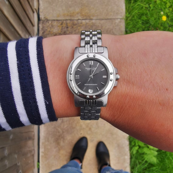 Vintage Kenneth Cole New York Women s Stainless Steel Quartz Watch