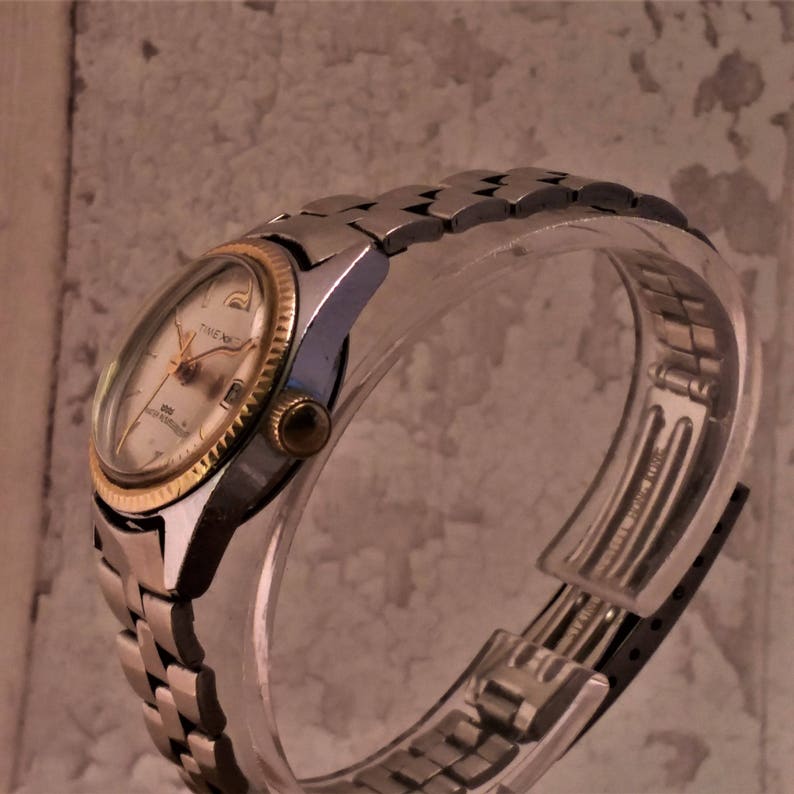 Women's Timex Mechanical Vintage Watch Date Window Etsy UK