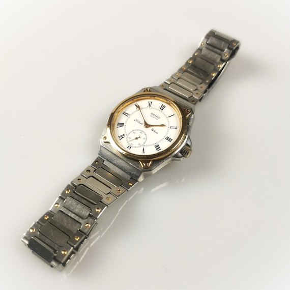 Men's Vintage Seiko Silver Wave Watch 2628-0060//2 Jewel Cal Men's Vintage Seiko Silver Wave Watch 2628-0060//2 Jewel Cal