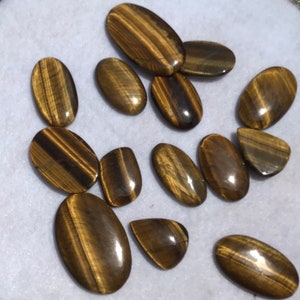 Tigers eye   cabochones, tigers eye  crystals