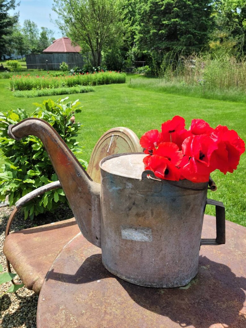 Antique Watering Can Etsy