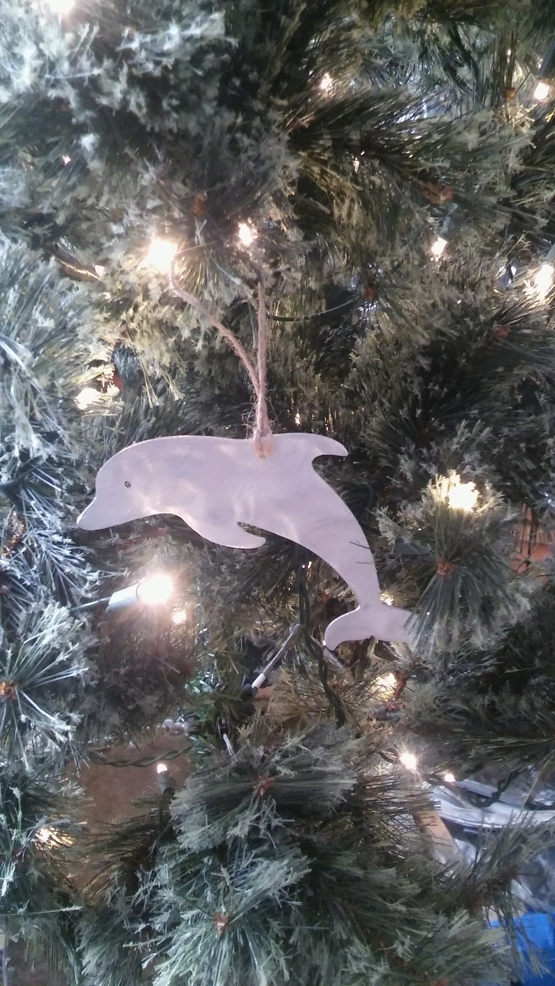 Dolphin Christmas Ornament 