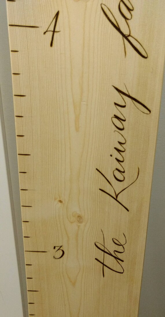 Personalized Height Chart