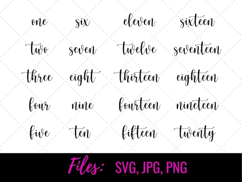 Free Free 343 Wedding Table Numbers Svg SVG PNG EPS DXF File