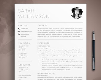 Sjabloon CV voor docenten: professioneel cv-ontwerp (direct downloaden)