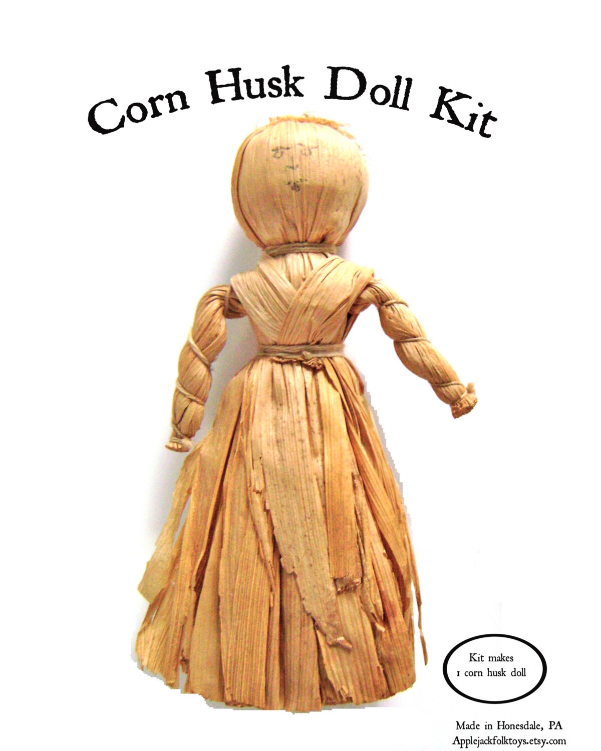Corn Husk Doll Kit Etsy