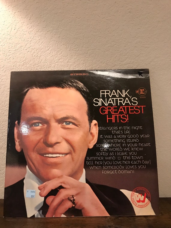 Frank Sinatras Greatest Hits Vintage Vinyl Album Record Etsy