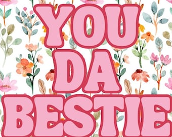 33 Floral Theme Tik Tok Digital Stickers
