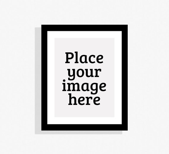 Frame Mockup Artwork Display Stock Photography Frame Mockup Artwork Display Stock Photography