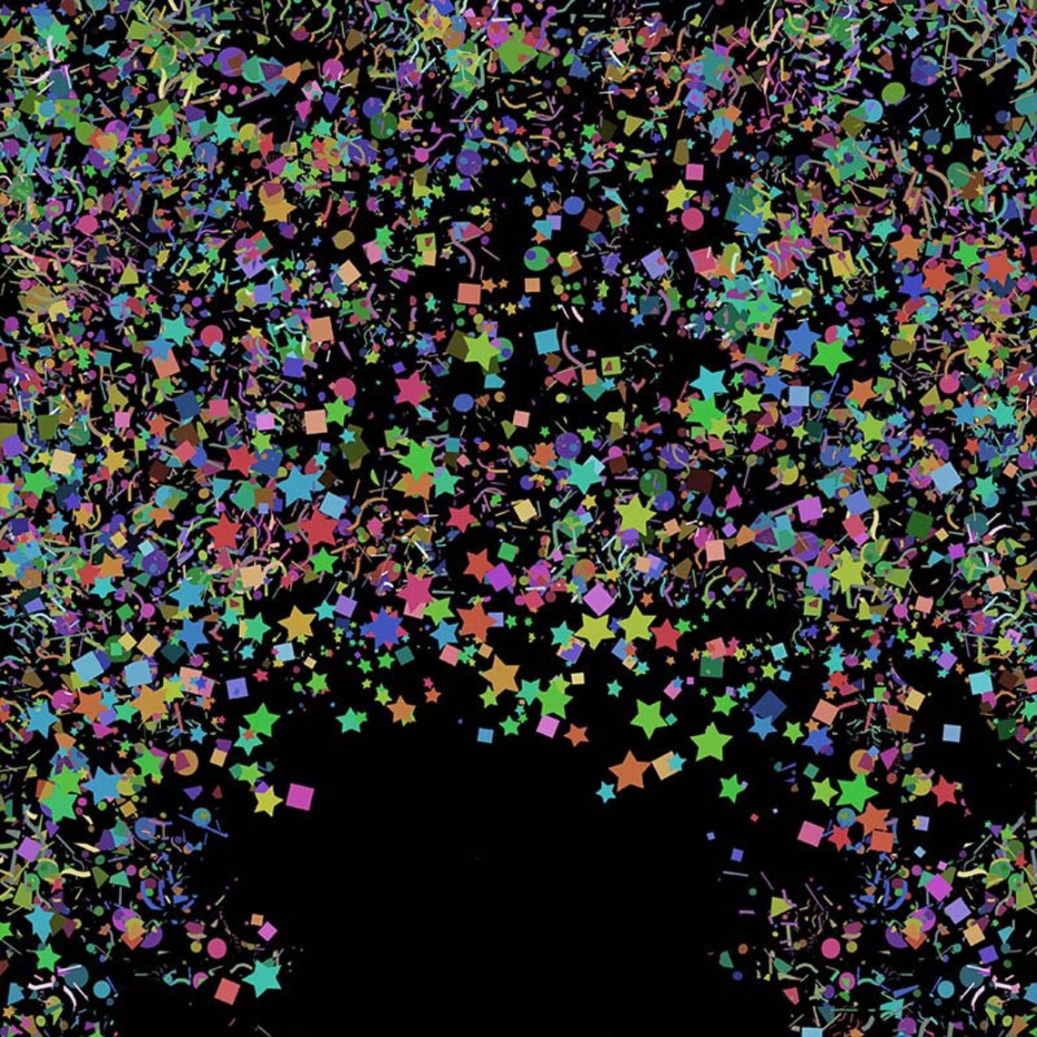 Confetti Overlay Confetti Overlay Etsy