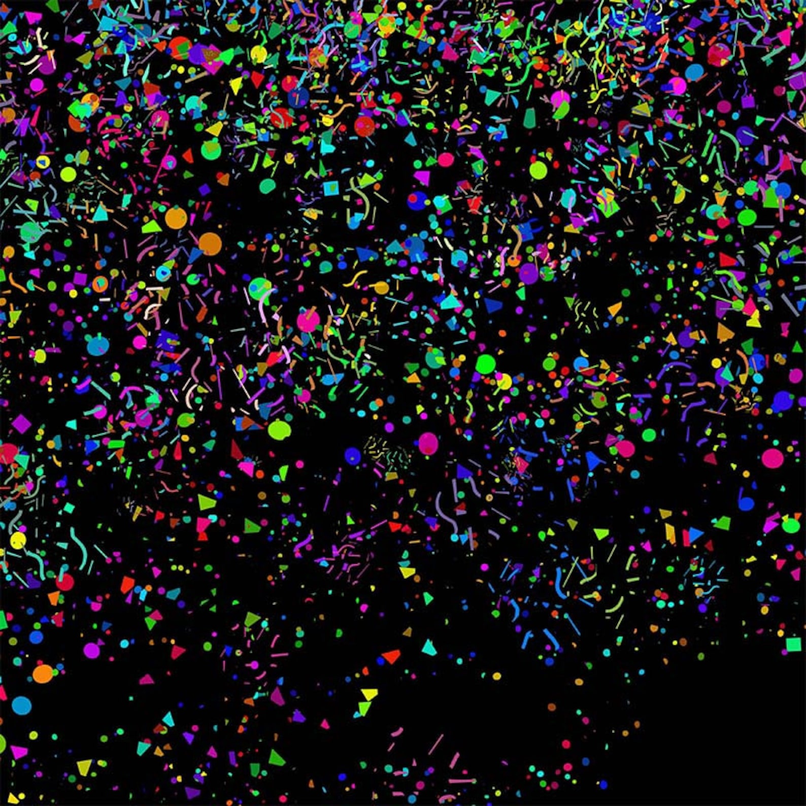 Confetti Overlay Confetti Overlay Etsy