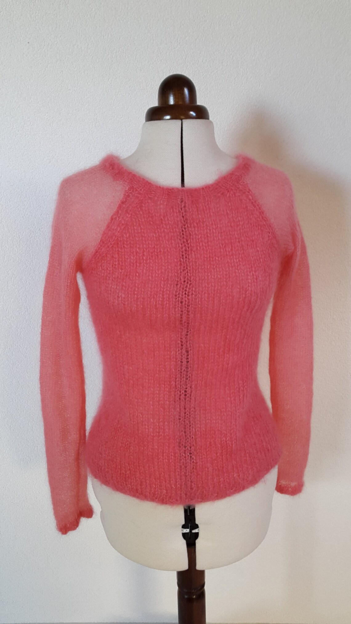 candy floss pink jumper