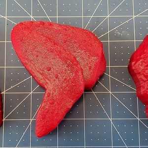 Fried Chicken Plastic Mold or Silicone mold, bath bomb mold, soap mold, Chocolate mold, resin mold, fried chicken Mold, Food Mold, wing mold