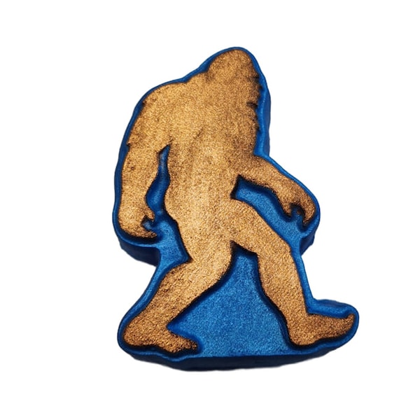 Simple Sasquatch Silhouette Plastic Mold or Silicone mold, bath bomb mold, soap mold, bigfoot mold, big foot mold, foot mold, yeti mold