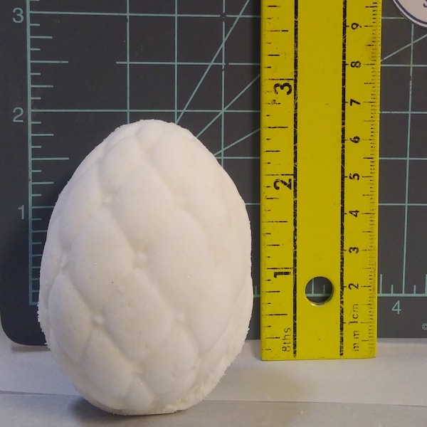 Faberge Pillow egg 2-part Plastic Mold, bath bomb mold, soap mold, Faberge mold, resin mold,pillow mold, egg mold,pillow egg mold, chocolate