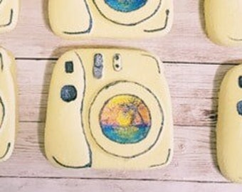 Polaroid Camera Plastic Mold or Silicone mold, bath bomb mold, soap mold, camera mold, resin mold, photo mold, polaroid mold, retro camera