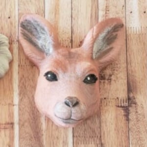 Kangaroo Plastic Mold or Silicone mold, bath bomb mold, soap mold, joey mold, resin mold, animal mold, chocolate mold, zoo, outback Mold