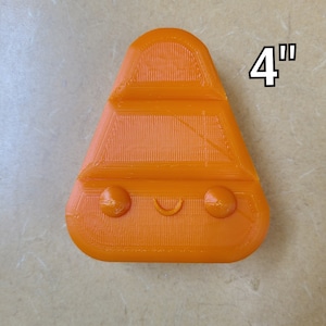 Kawaii Candy Corn Plastic Mold or Silicone mold, bath bomb mold, soap mold, sweet mold, resin mold, food mold, candy mold, Candycorn mold