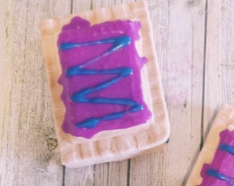 Poptart Plastic Mold or Silicone mold, bath bomb mold, soap mold, pop tart mold, resin mold, tart mold, food mold, Chocolate mold, pastry