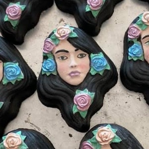 Rose Princess Mold for bathbombs, soap, wax, fondant, resin, candles and more
