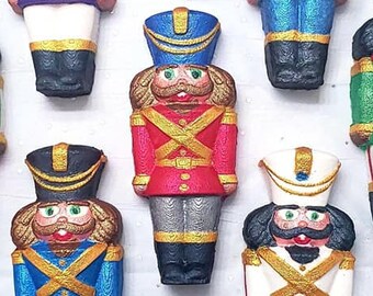 Nutcracker Plastic Mold or Silicone mold, bath bomb mold, soap mold, ballet mold, resin mold, nut cracker mold, doll mold, soldier mold, nut
