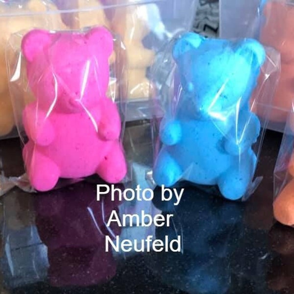 Gummy Bear Plastic Mold or Silicone mold, bath bomb mold, soap mold, gummy bear mold, resin mold, gummy mold, chocolate mold, bear mold,