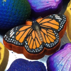 Monarch Butterfly Plastic Mold or Silicone mold, bath bomb mold, soap mold, monarch mold, resin mold, moth mold, chocolate mold, butterfly