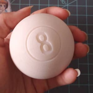 8 Ball Plastic Mold, billiard ball mold, bath bomb mold, soap mold, billiard mold, sport mold, pool mold, eight ball mold, mould, 8 billiard