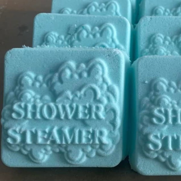 Shower Steamer Square Plastic Mold, sinus mold, bath bomb mold, soap mold, shower steamer mold, Square Tab Mold, Steamer Tab Mould, Shower