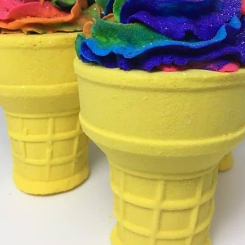 Ice Cream Scoops Flexible Plastic Resin Chocolate Mold 3 PC Etsy