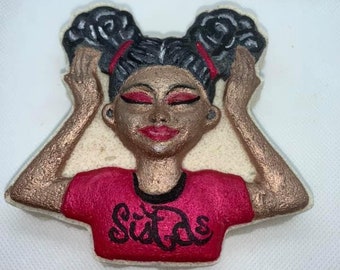 Cutie Girl #1 Beautiful People Mold for Bath bombs, Soap, Resin, Waxmelts, Candles, Cocoa Bombs, Chocolate and more