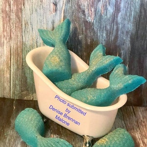 Mermaid Tail Plastic Mold or Silicone mold, soap mold, mermaid mold, resin mold, tail mold, fantasy mold, party favor, mould, chocolate mold