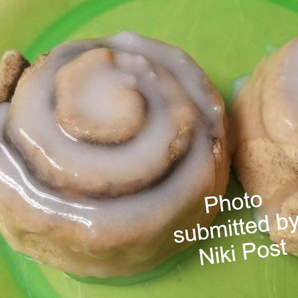 Cinnamon Roll Plastic Mold or Silicone mold, bath bomb mold, soap mold, dessert mold, resin mold, cake mold, food mold, Chocolate mold