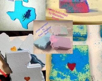 YOU CHOOSE State or Country Silicone Mold, bath bomb mold, soap mold, state mold, resin mold, country mold, texas mold, usa mold, Louisiana