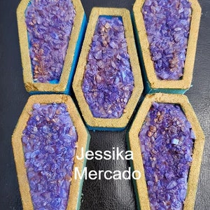 Inset Coffin Plastic Mold, bath bomb mold, soap mold, candle mold, casket mold, large mold, bubble bar, bath bomb, resin mold, flexible mold