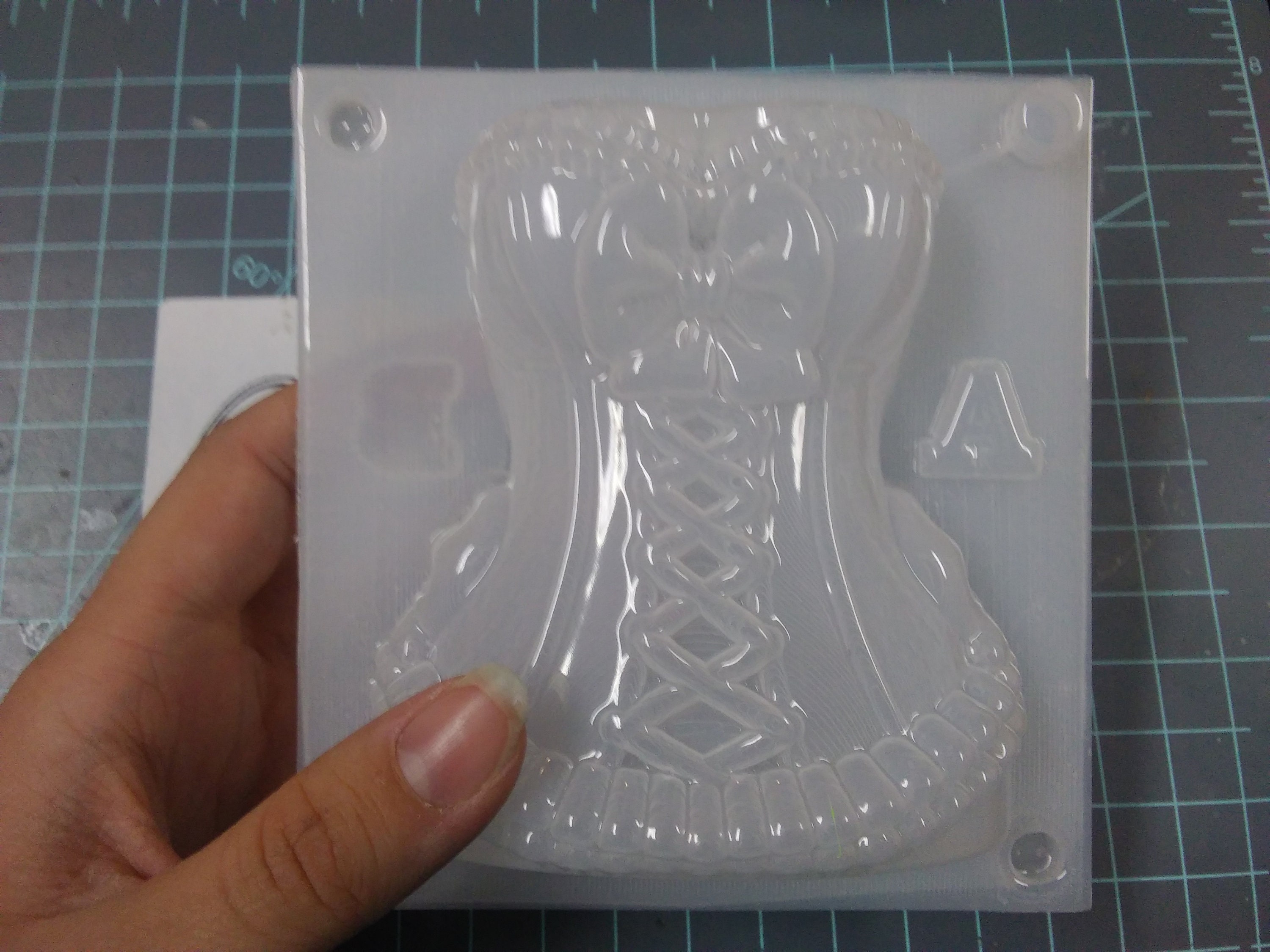 Sweet Corset 2-part Plastic Mold, Bath Bomb Mold, Soap Mold, Corset ...