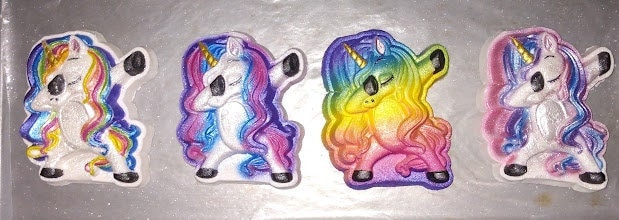 Dab Unicorn Plastic Mold or Silicone mold, bath bomb mold, soap mold, unicorn mold, resin mold, dabbing mold, dance mold, dance unicorn mold