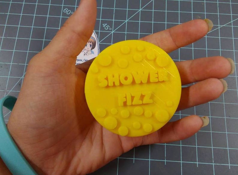 Shower Fizz Plastic Mold or Silicone Mold, bath fizz mold, bath bomb mold, soap mold, shower mold, fizz mold, relief mold, aspirin, medicine image 3