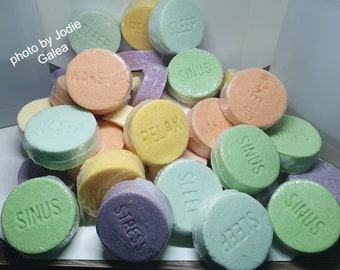 Shower Tabs Plastic Mold, sinus mold, bath bomb mold, soap mold, shower steamer mold, tub tab mold, relax mold, stress mold, wake up mold