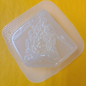 Rosta marshmallows över lägereld plastform eller silikonform, badbombform, tvålform, hartsform, eldform, marshmallowform, läger